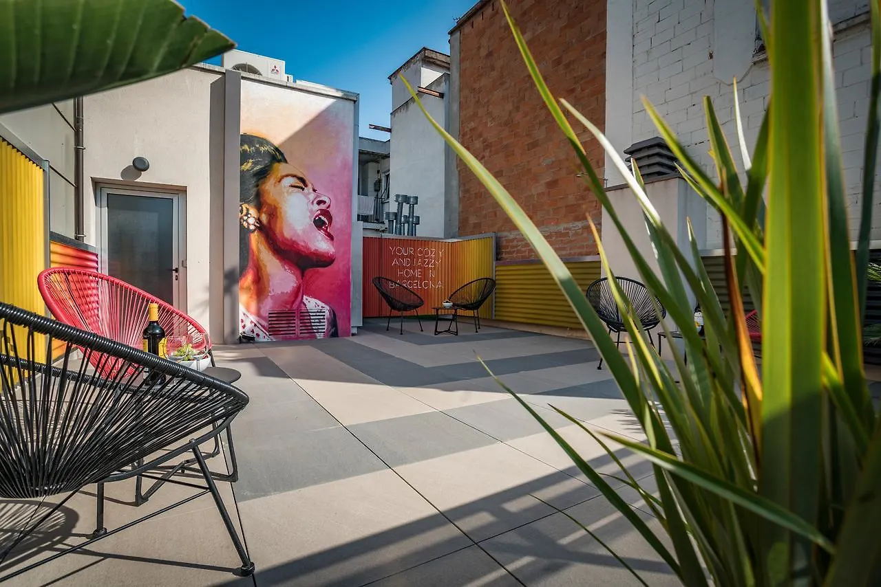 **** Lejlighedshotel Habitat Apartments Hot Jazz Barcelona Spanien